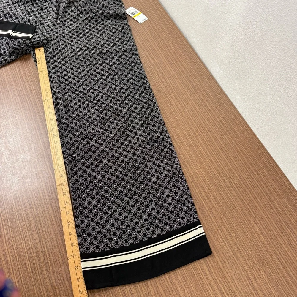 Michael Kors Black and cream pants